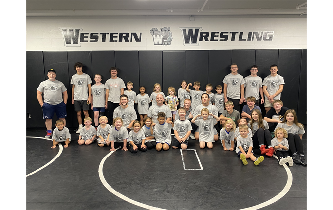 2025 Western Wrestling Club Clinic Pre K-2nd